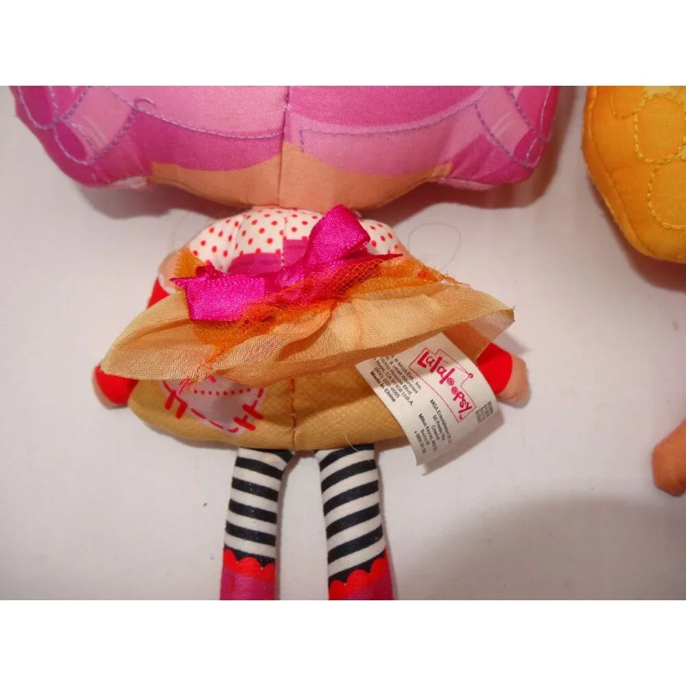 Lalaloopsy Doll Spot Splatter Splash‎ and Peanut Big Top Soft Plush Cloth